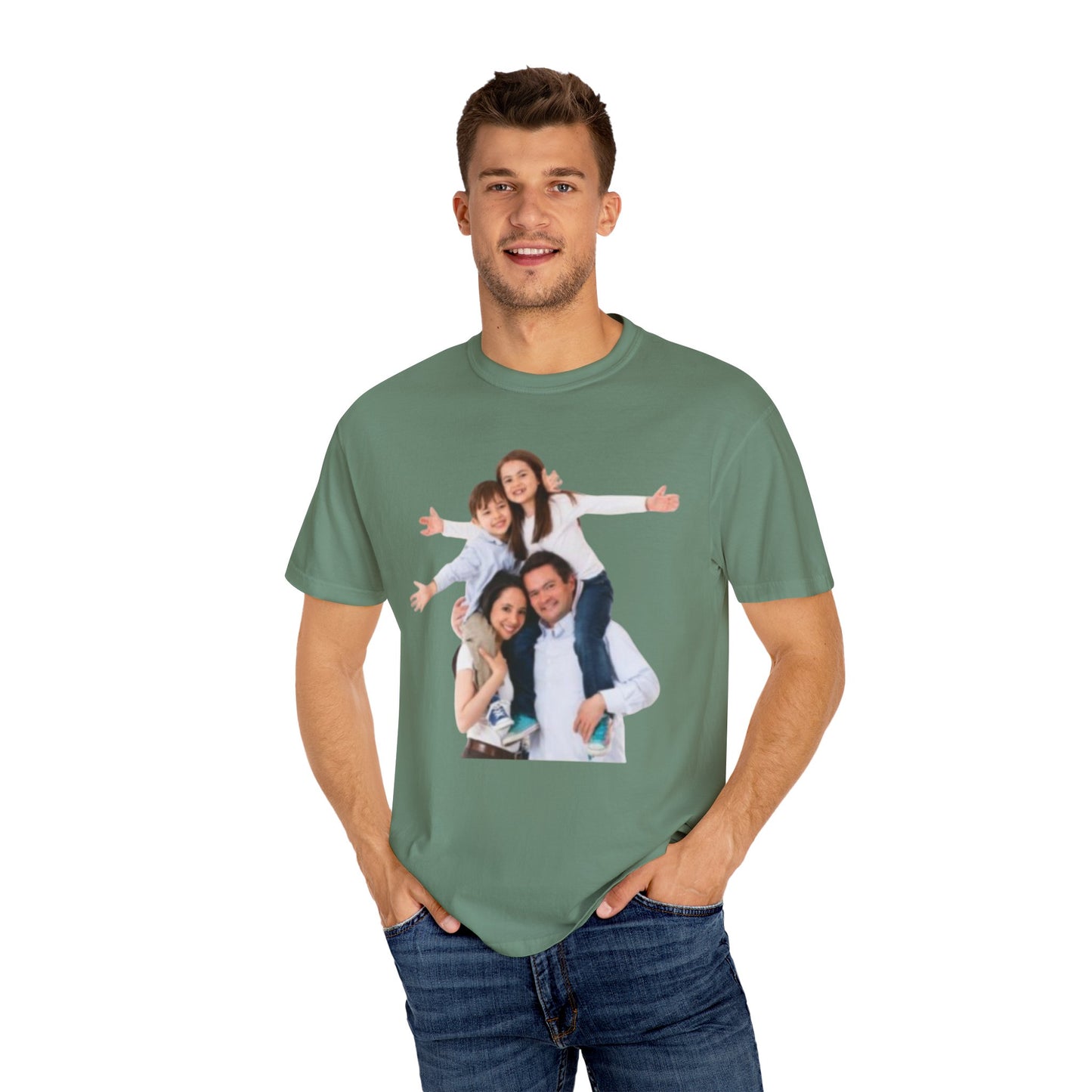 Custom Shirt With Photo, Make Your Own Shirt, Comfort Colors Custom Photo Shirt, Birthday Photo , Family Photo Shirt | Custom Image Shirt
