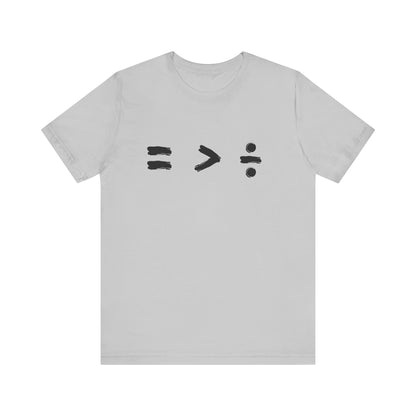 Equality Is Greater Than Division Shirt, Human Rights Shirt, Equality Shirt, Social Justice Shirt, BLM Shirt, Black Lives Matter Shirt,