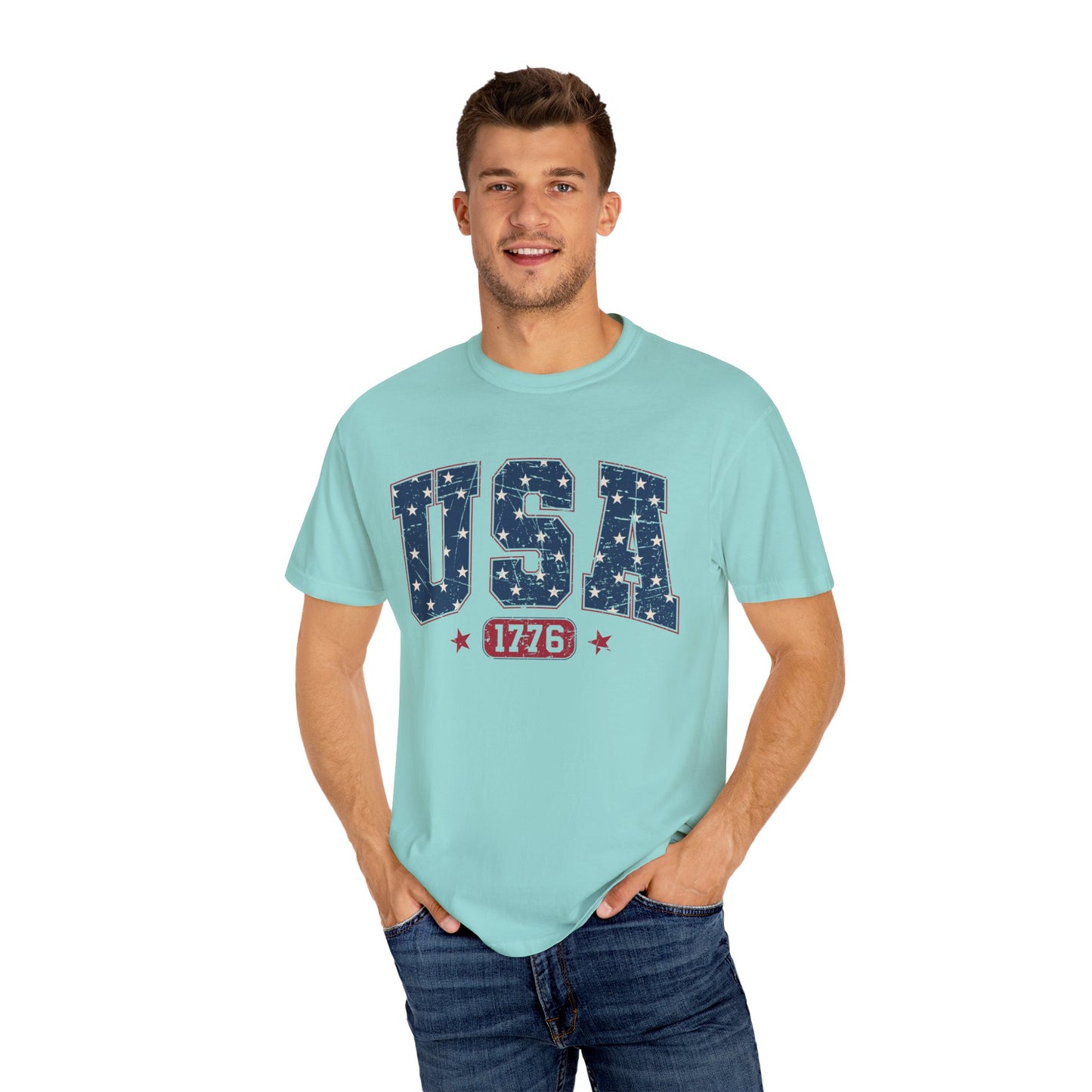 USA Comfort Colors Shirt, Red White and Blue, America Shirt, 4th of July Tee,mothers day, mommy and me, mom, 4th of july, patriotic