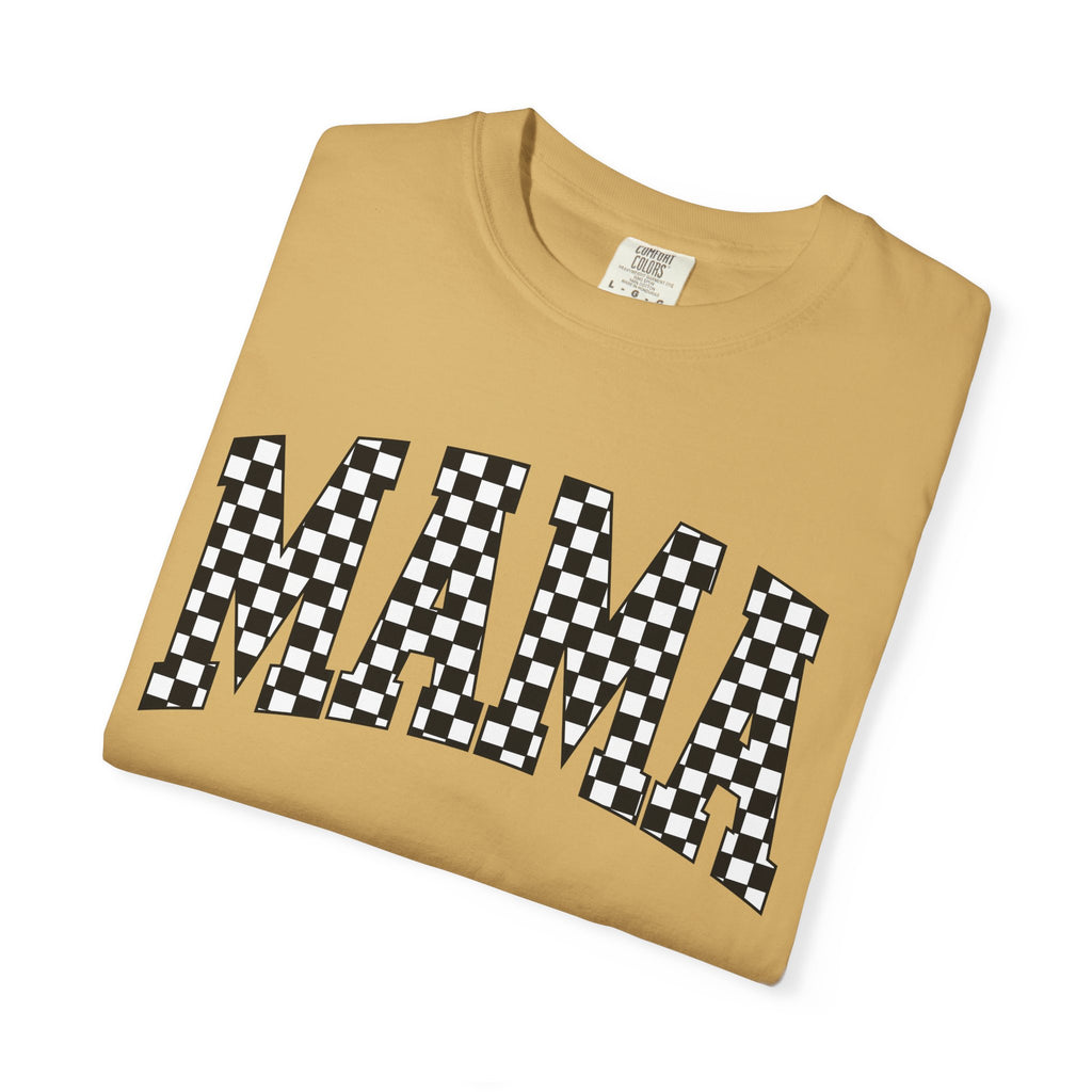 Comfort Colors Checkered Mama Shirt, Gift for Mom, Retro Mom Tee, Mother's Day Gift, Vintage Tshirtshirt, gift for her, mom gifts
