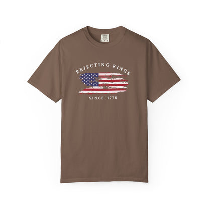 Comfort Colors® Rejecting Kings Since 1776 Protest Shirt, 4th July America Shirt, Anti Trump Shirt,  Pro Democracy Shirt, gift for her
