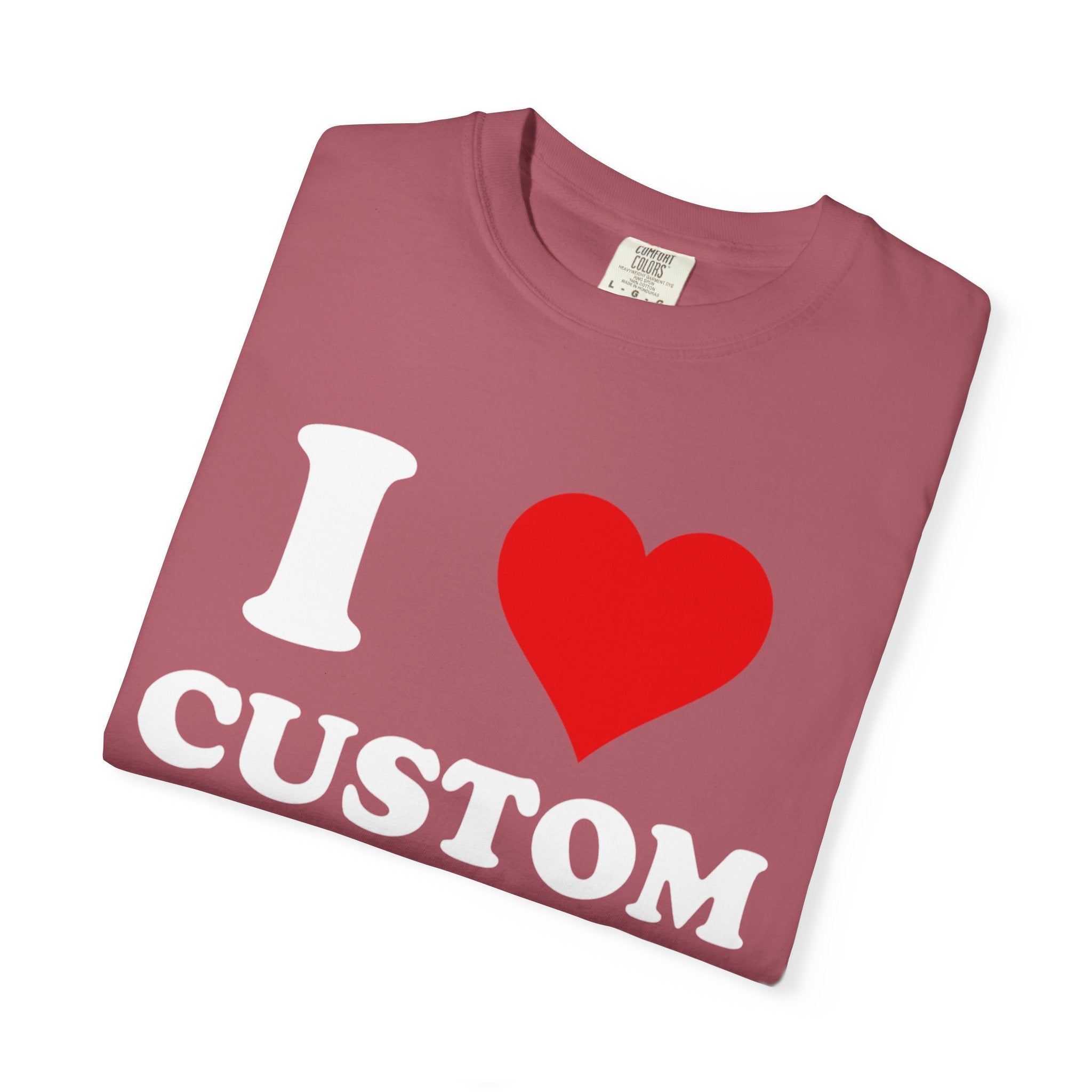 Comfort Colors® Custom Text Shirt, Personalized Name Shirt, Personalized Comfort Colors Shirt, Custom Shirt for Men and  Women,Gift for Mom,