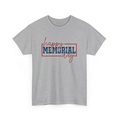 Happy Memorial Day T-shirt, Patriotic Tee, USA Shirt, Memorial Day Gift, American Pride Apparel, Holiday Clothing, gift for her,gift for him