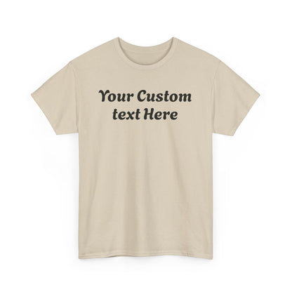 Gildan Custom Text Shirt , Personalized Gildan Shirt, Custom Text T-Shirt , Special Gift For Her Him, Party Outfit , Personalized T-shirt.
