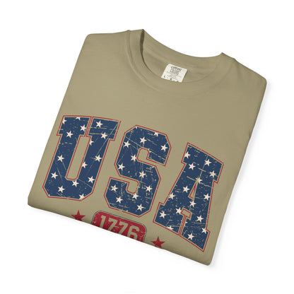 USA Comfort Colors Shirt, Red White and Blue, America Shirt, 4th of July Tee,mothers day, mommy and me, mom, 4th of july, patriotic