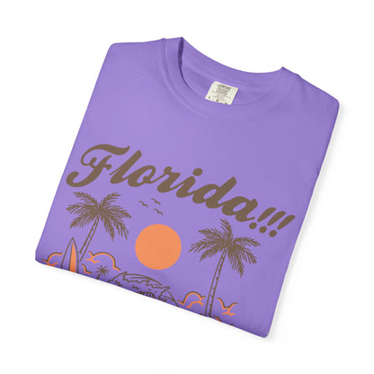 Florida Shirt, Summer Vacation Shirt, Girls Trip Bachelorette Gift, Tropical Holiday Shirt Florida Bury Your Regrets Girls Trip Shirt,