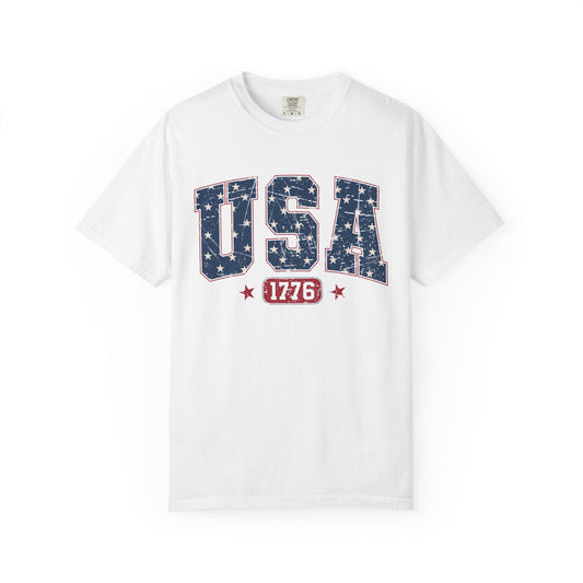 USA Comfort Colors Shirt, Red White and Blue, America Shirt, 4th of July Tee,mothers day, mommy and me, mom, 4th of july, patriotic