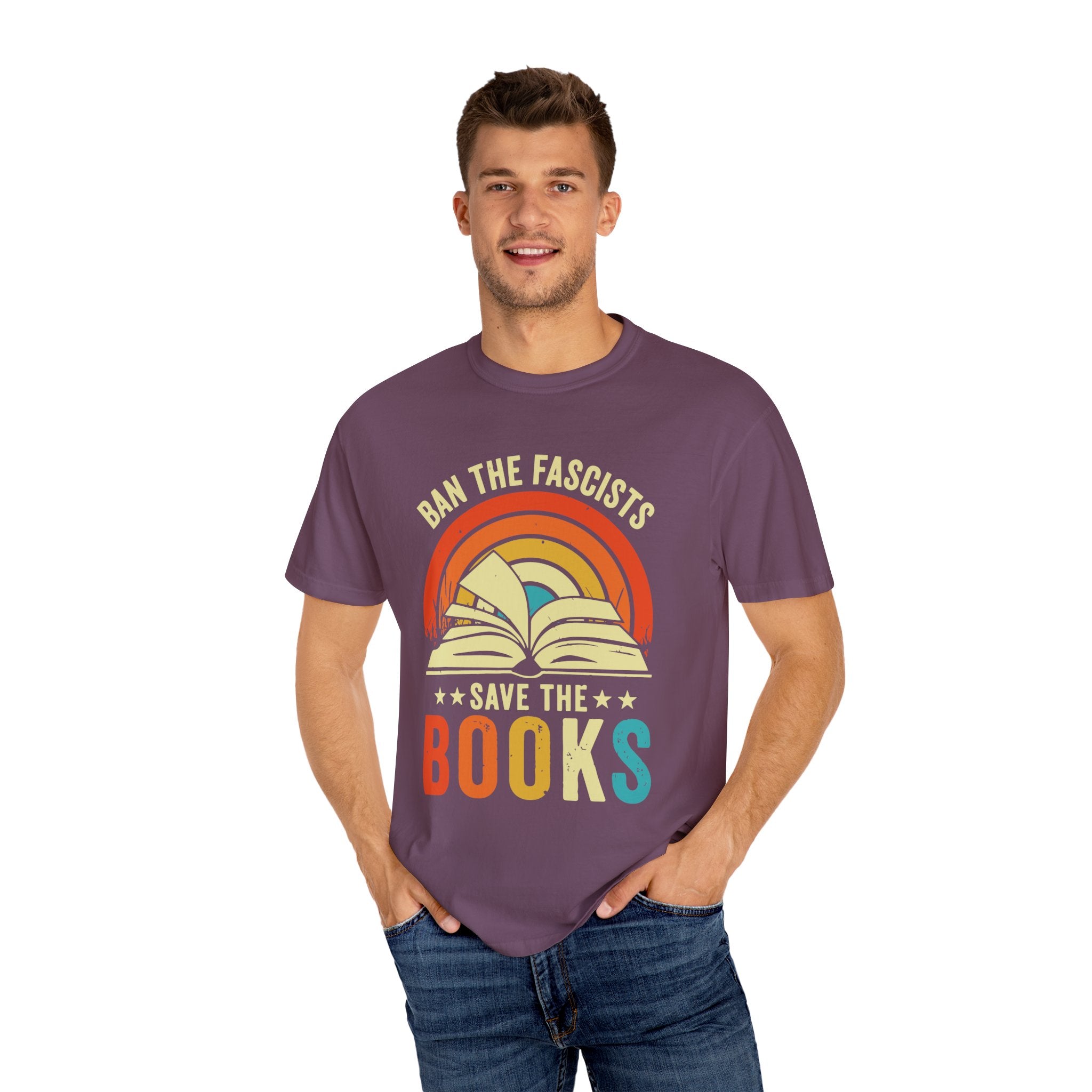 Ban The Fascists Save The Books Shirt, Bookworm Shirt, Gift For Book Lover Shirt, Funny Book Lovers, Book Lover Shirt, Reading Shirt,