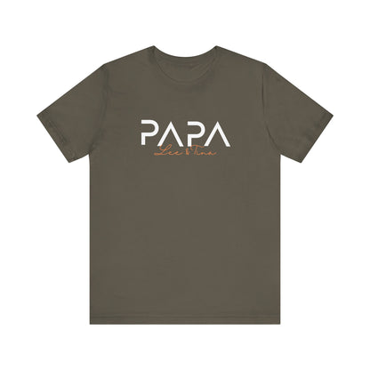 Personalized Dad Shirt with Name, Father T-Shirt Gift, Customize Father Shirt, Custom Text Shirt, Custom Name Shirt,  Father Day Gift