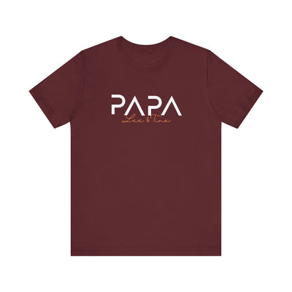 Personalized Dad Shirt with Name, Father T-Shirt Gift, Customize Father Shirt, Custom Text Shirt, Custom Name Shirt,  Father Day Gift