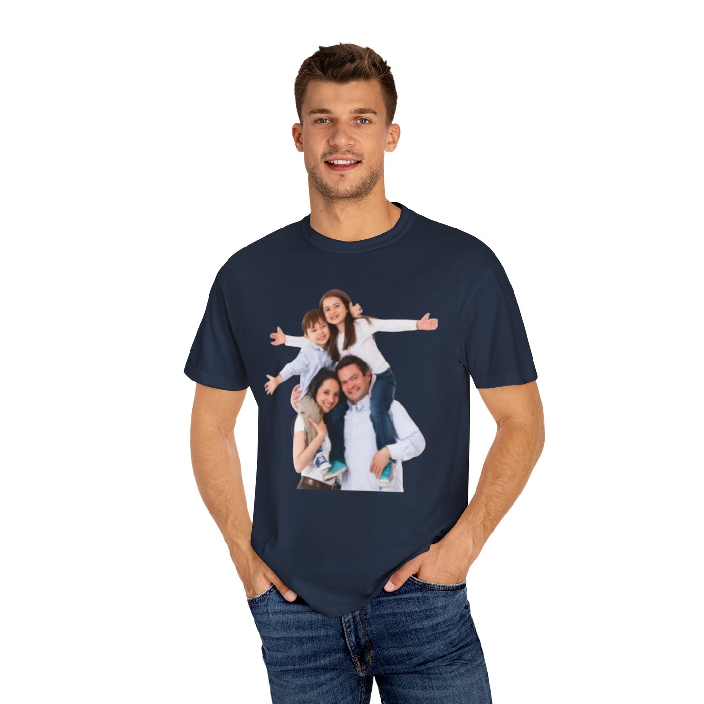 Custom Shirt With Photo, Make Your Own Shirt, Comfort Colors Custom Photo Shirt, Birthday Photo , Family Photo Shirt | Custom Image Shirt