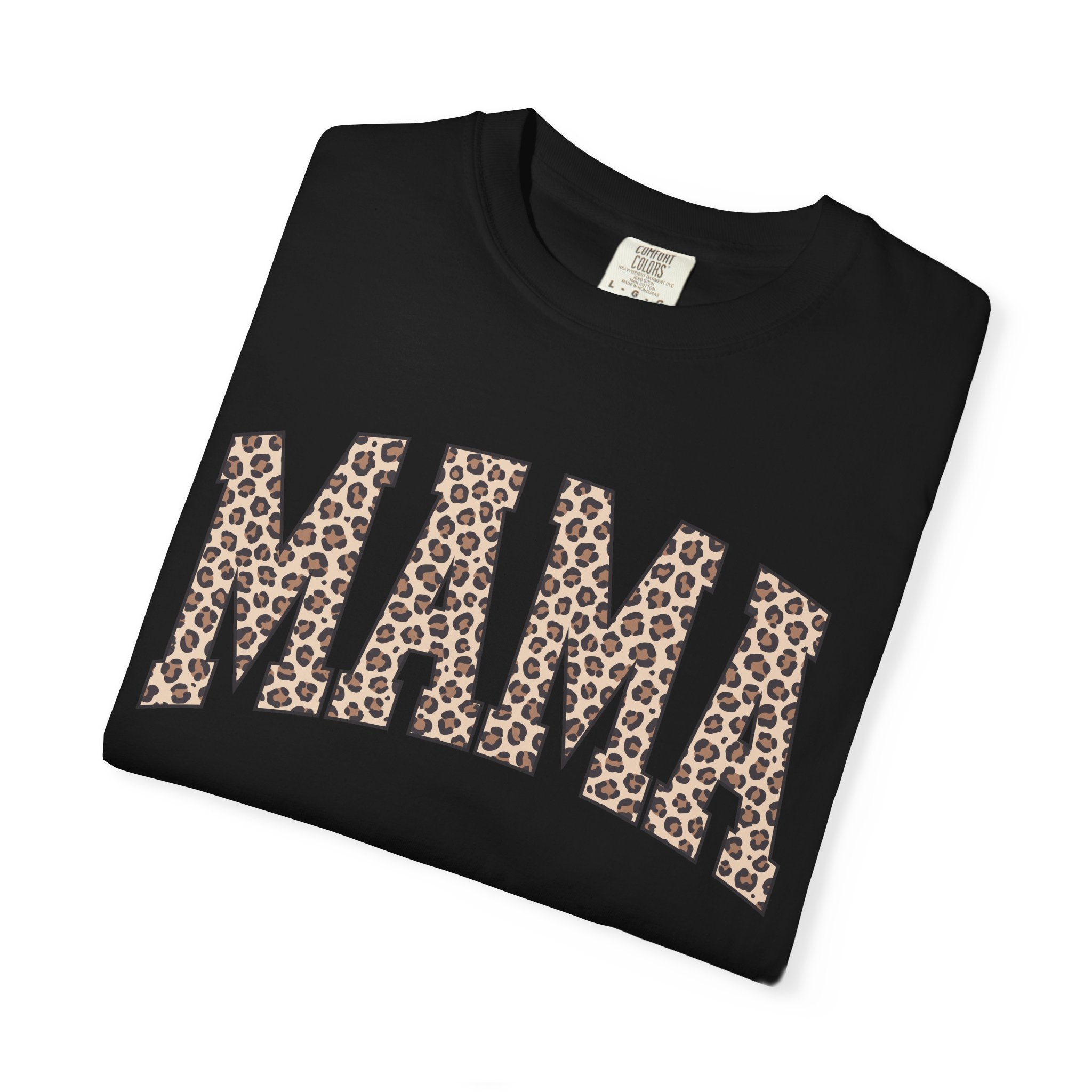 Comfort Colors® Leopard Mama Shirt, Gift For Mom, Mama Shirt, Mothers Day Gift, Gift For Mom, new mama gift, gift for her, gift for him