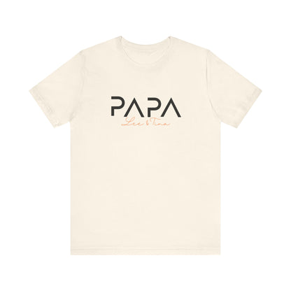 Personalized Dad Shirt with Name, Father T-Shirt Gift, Customize Father Shirt, Custom Text Shirt, Custom Name Shirt,  Father Day Gift