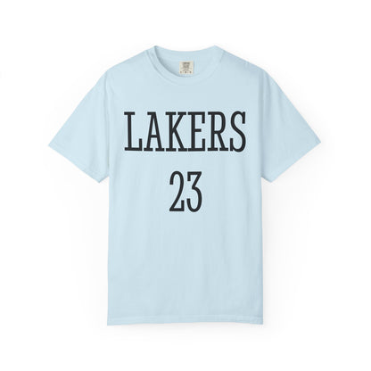 Lakers Basketball Team Shirt , James Basketball shirt, Lakers Custom Shirt, Custom text Shirt, comfort custom text, Los Angeles Basketball