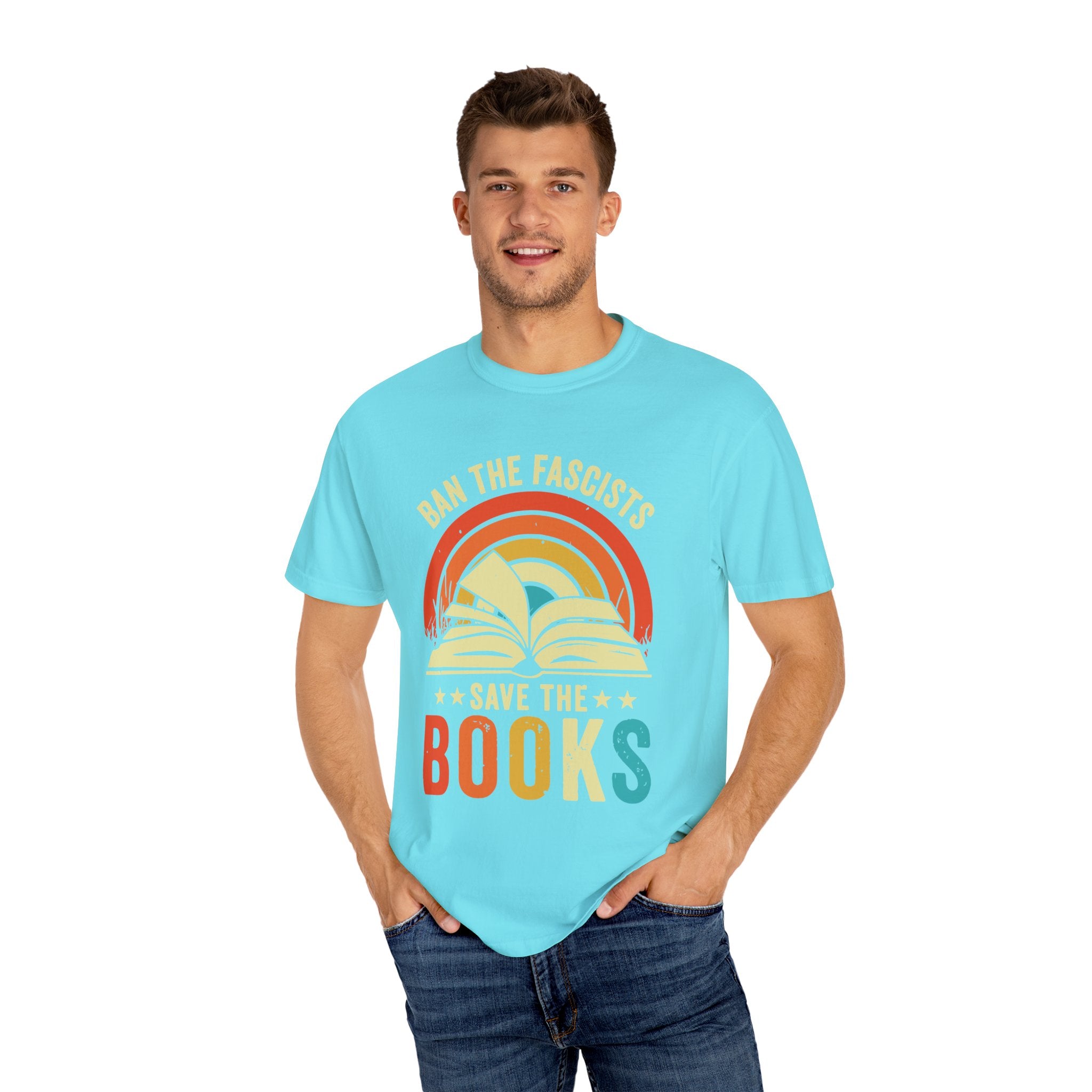 Ban The Fascists Save The Books Shirt, Bookworm Shirt, Gift For Book Lover Shirt, Funny Book Lovers, Book Lover Shirt, Reading Shirt,