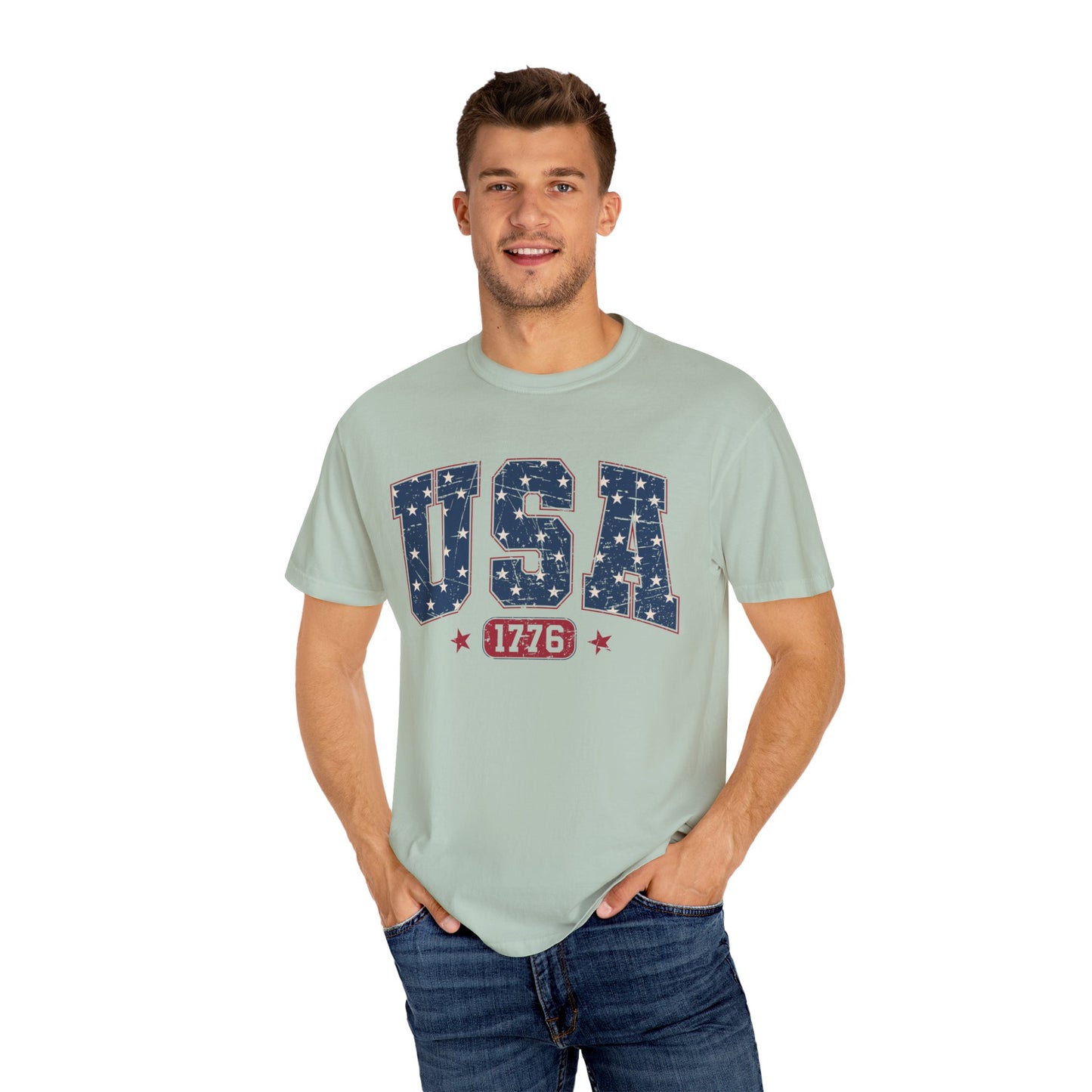 USA Comfort Colors Shirt, Red White and Blue, America Shirt, 4th of July Tee,mothers day, mommy and me, mom, 4th of july, patriotic
