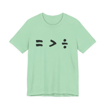 Equality Is Greater Than Division Shirt, Human Rights Shirt, Equality Shirt, Social Justice Shirt, BLM Shirt, Black Lives Matter Shirt,