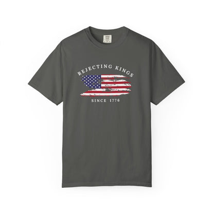 Comfort Colors® Rejecting Kings Since 1776 Protest Shirt, 4th July America Shirt, Anti Trump Shirt,  Pro Democracy Shirt, gift for her