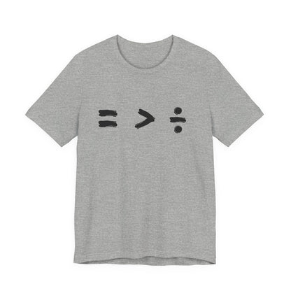 Equality Is Greater Than Division Shirt, Human Rights Shirt, Equality Shirt, Social Justice Shirt, BLM Shirt, Black Lives Matter Shirt,