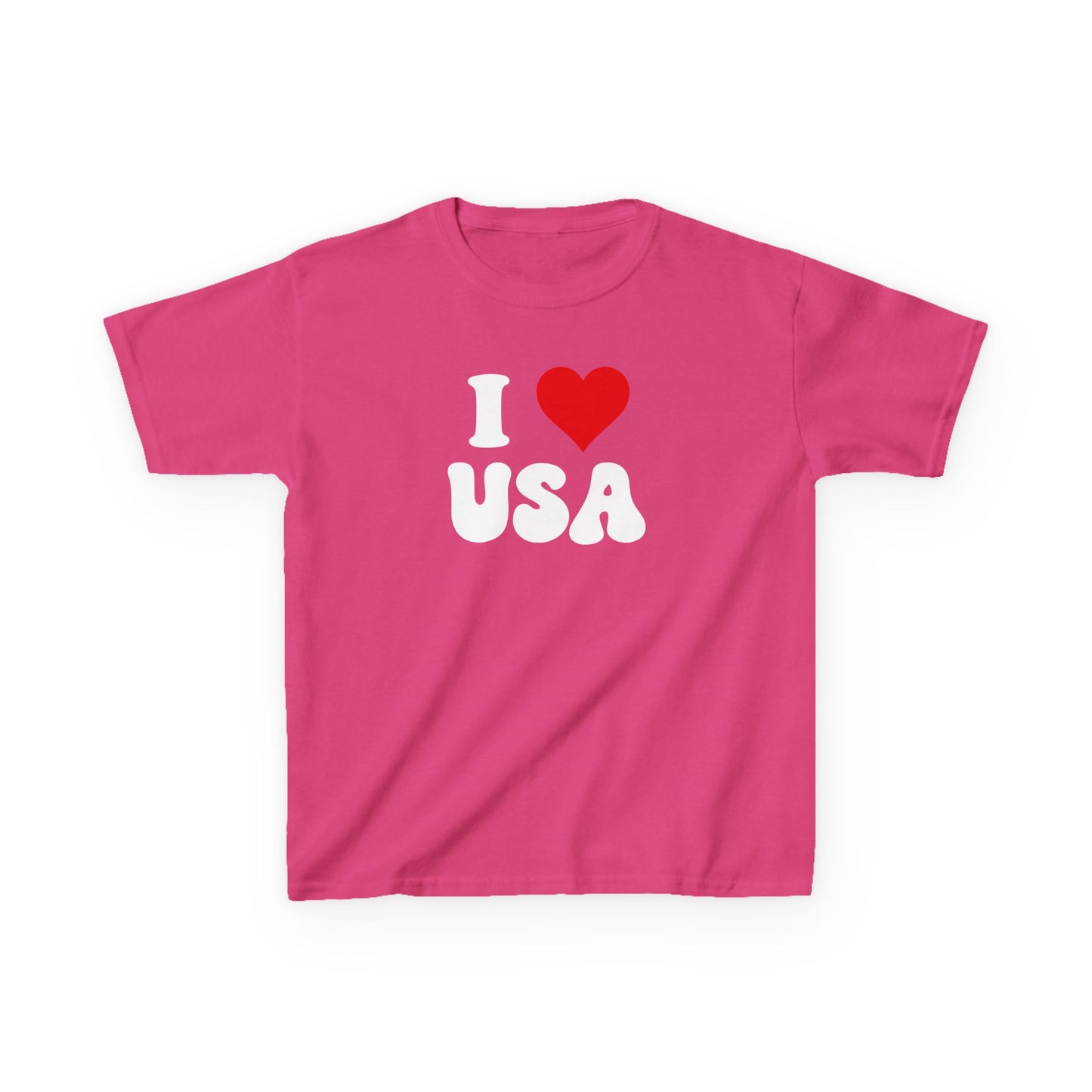 I Love USA T-Shirt, Patriotic Tee, American Flag Shirt, USA Pride, Fourth of July, USA Gift, America Lover,  Red White Blue, gift for her