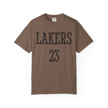 Lakers Basketball Team Shirt , James Basketball shirt, Lakers Custom Shirt, Custom text Shirt, comfort custom text, Los Angeles Basketball