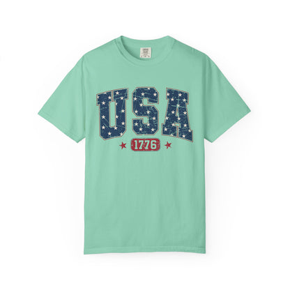 USA Comfort Colors Shirt, Red White and Blue, America Shirt, 4th of July Tee,mothers day, mommy and me, mom, 4th of july, patriotic