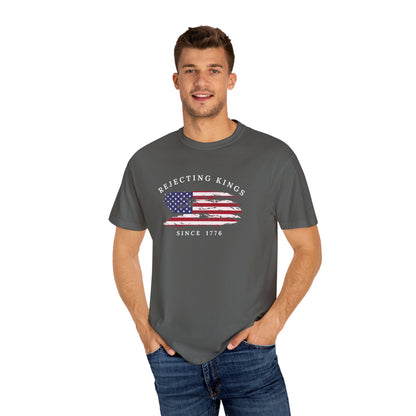 Comfort Colors® Rejecting Kings Since 1776 Protest Shirt, 4th July America Shirt, Anti Trump Shirt,  Pro Democracy Shirt, gift for her