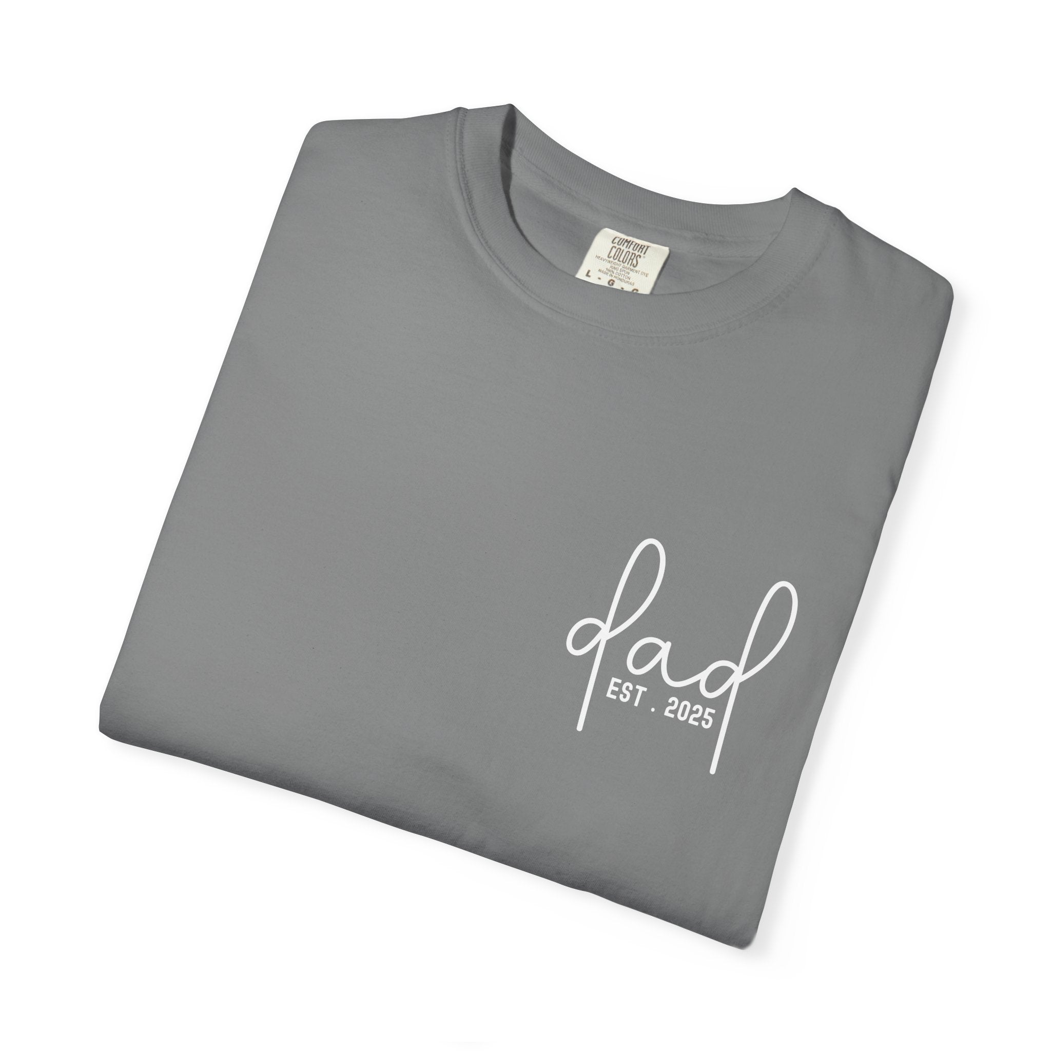 Comfort Color T-Shirt, Custom Text Shirt, Personalized Tee, Father's Day Shirt, Gift for Her, Birthday Gift, Usa Shirt, Grandpa shirt