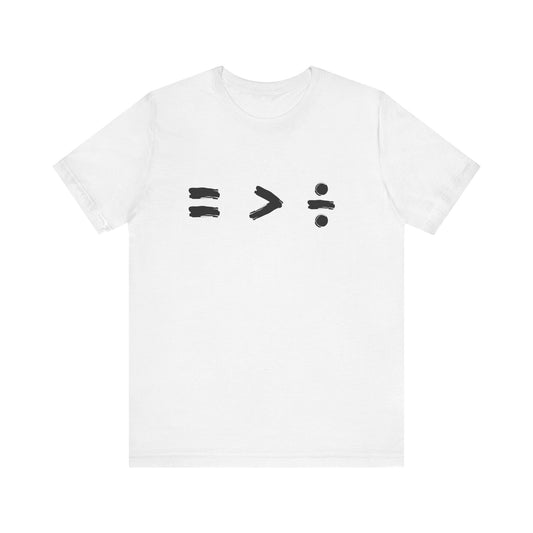 Equality Is Greater Than Division Shirt, Human Rights Shirt, Equality Shirt, Social Justice Shirt, BLM Shirt, Black Lives Matter Shirt,