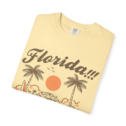 Florida Shirt, Summer Vacation Shirt, Girls Trip Bachelorette Gift, Tropical Holiday Shirt Florida Bury Your Regrets Girls Trip Shirt,