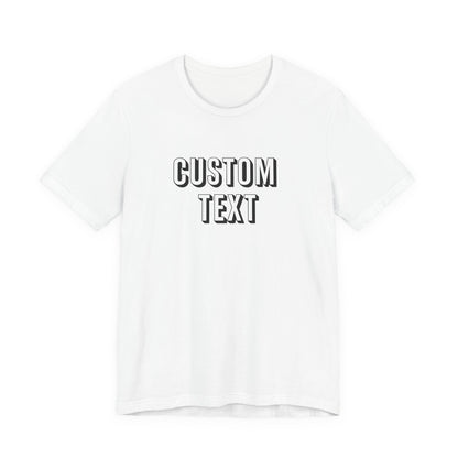 Custom Comfort Colors Shirt, Custom V Neck Shirt, Custom T Shirt, Add Your Own Text, Personalized Shirt , Boho , Adult Shirt, Custom Tee