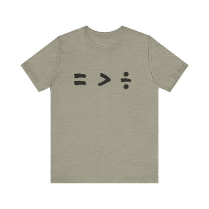 Equality Is Greater Than Division Shirt, Human Rights Shirt, Equality Shirt, Social Justice Shirt, BLM Shirt, Black Lives Matter Shirt,