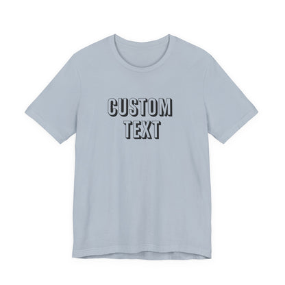 Custom Comfort Colors Shirt, Custom V Neck Shirt, Custom T Shirt, Add Your Own Text, Personalized Shirt , Boho , Adult Shirt, Custom Tee