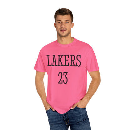 Lakers Basketball Team Shirt , James Basketball shirt, Lakers Custom Shirt, Custom text Shirt, comfort custom text, Los Angeles Basketball