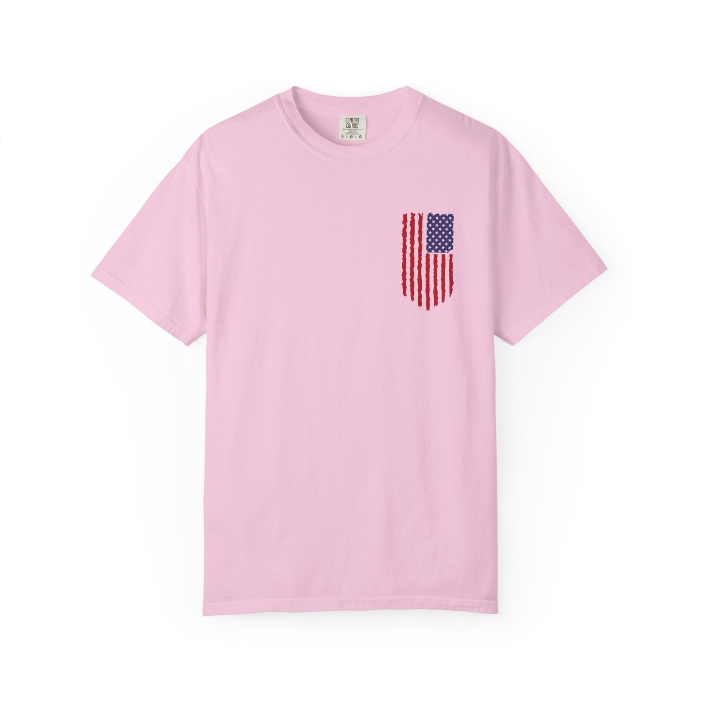 Comfort Colors Men's American Flag  Shirt, American flag 4th of July shirt,  Men's American Flag Shirt, Patriotic Shirt, USA Flag Tee,