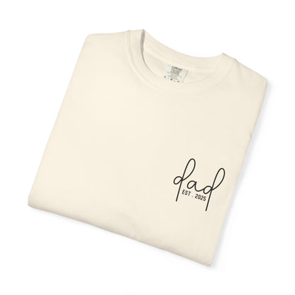 Personalized Dad Shirt, Dad Shirt, Gift for Dad, Dad Tee,  Dad EST Shirt, Dad Custom Shirt, Custom text, Gift for Dad, Father Gift