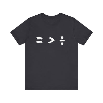 Equality Is Greater Than Division Shirt, Human Rights Shirt, Equality Shirt, Social Justice Shirt, BLM Shirt, Black Lives Matter Shirt,
