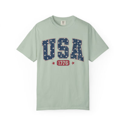 USA Comfort Colors Shirt, Red White and Blue, America Shirt, 4th of July Tee,mothers day, mommy and me, mom, 4th of july, patriotic