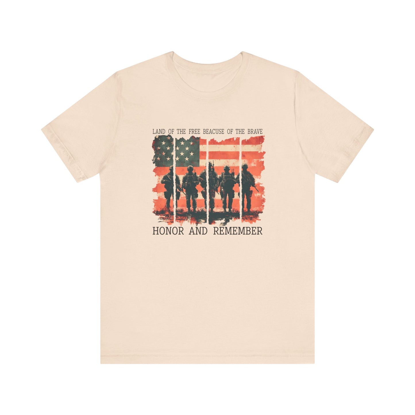 Memorial Day Shirt, American Flag Heart Shirt, Army Shirt, Patriotic American Flag Shirt,Land of the brave Shirt, Heart Memorial Day Shirt,