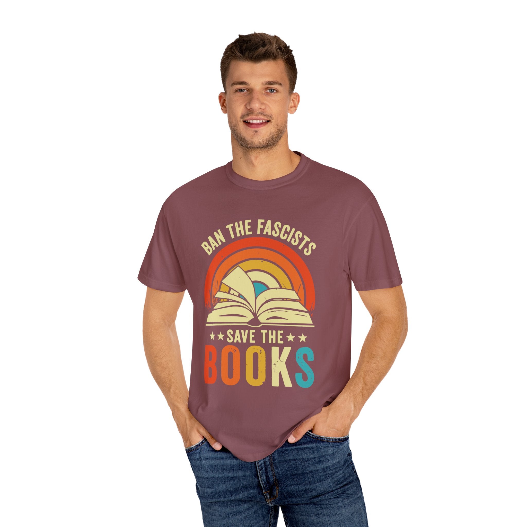 Ban The Fascists Save The Books Shirt, Bookworm Shirt, Gift For Book Lover Shirt, Funny Book Lovers, Book Lover Shirt, Reading Shirt,