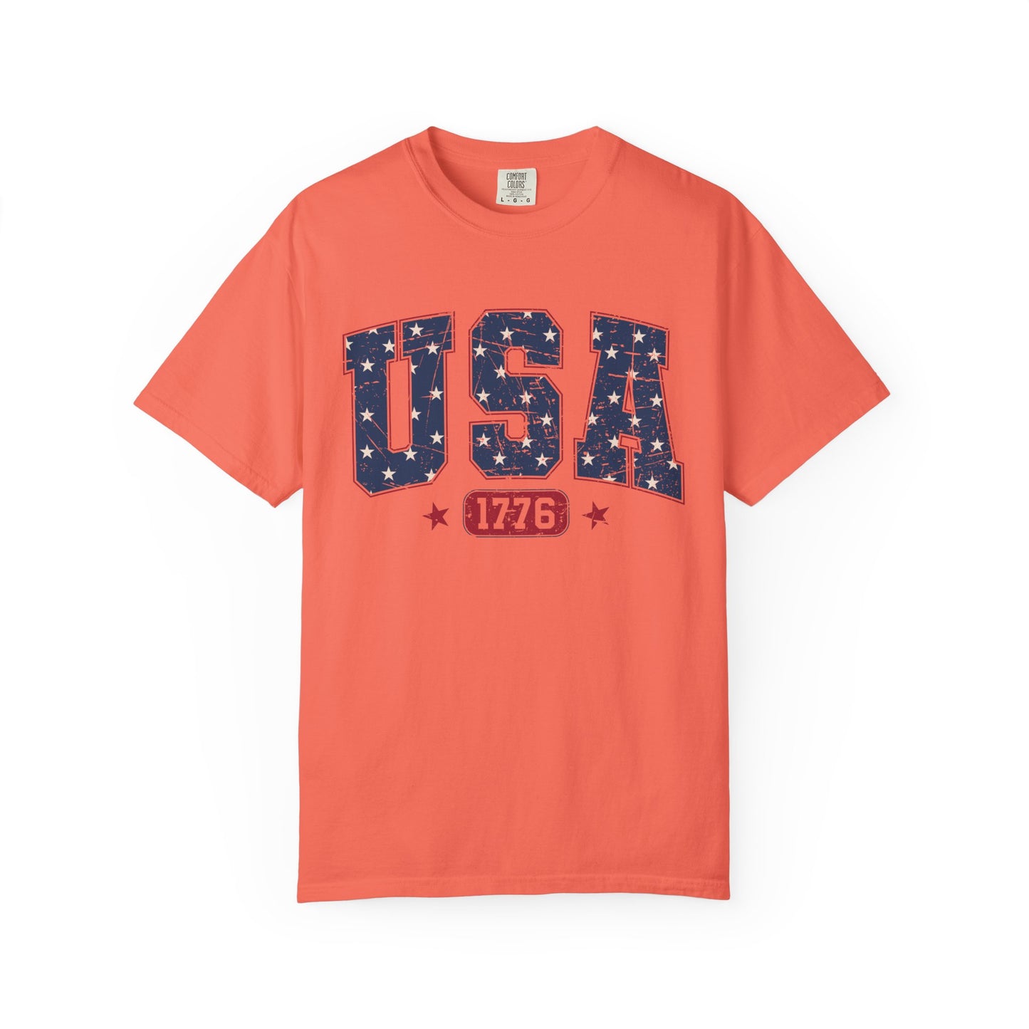 USA Comfort Colors Shirt, Red White and Blue, America Shirt, 4th of July Tee,mothers day, mommy and me, mom, 4th of july, patriotic