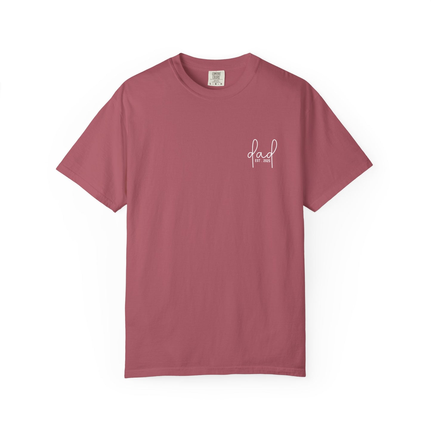Personalized Dad Shirt, Dad Shirt, Gift for Dad, Dad Tee,  Dad EST Shirt, Dad Custom Shirt, Custom text, Gift for Dad, Father Gift