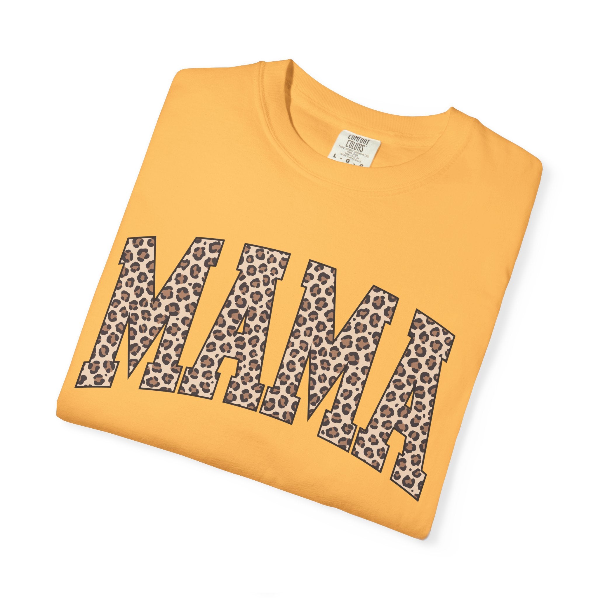 Comfort Colors® Leopard Mama Shirt, Gift For Mom, Mama Shirt, Mothers Day Gift, Gift For Mom, new mama gift, gift for her, gift for him