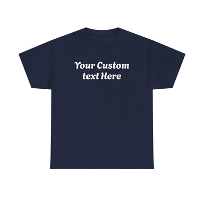 Gildan Custom Text Shirt , Personalized Gildan Shirt, Custom Text T-Shirt , Special Gift For Her Him, Party Outfit , Personalized T-shirt.