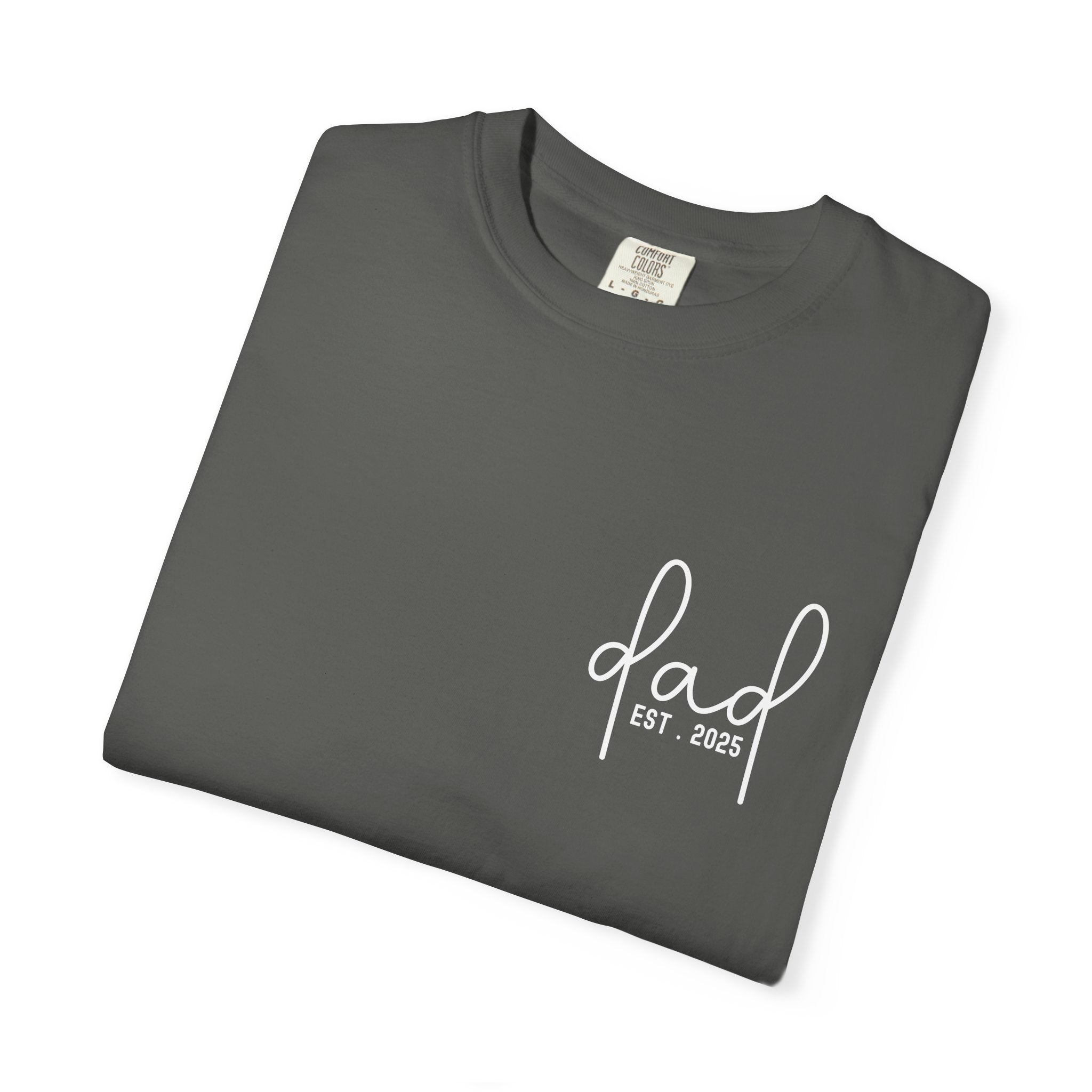 Comfort Color T-Shirt, Custom Text Shirt, Personalized Tee, Father's Day Shirt, Gift for Her, Birthday Gift, Usa Shirt, Grandpa shirt