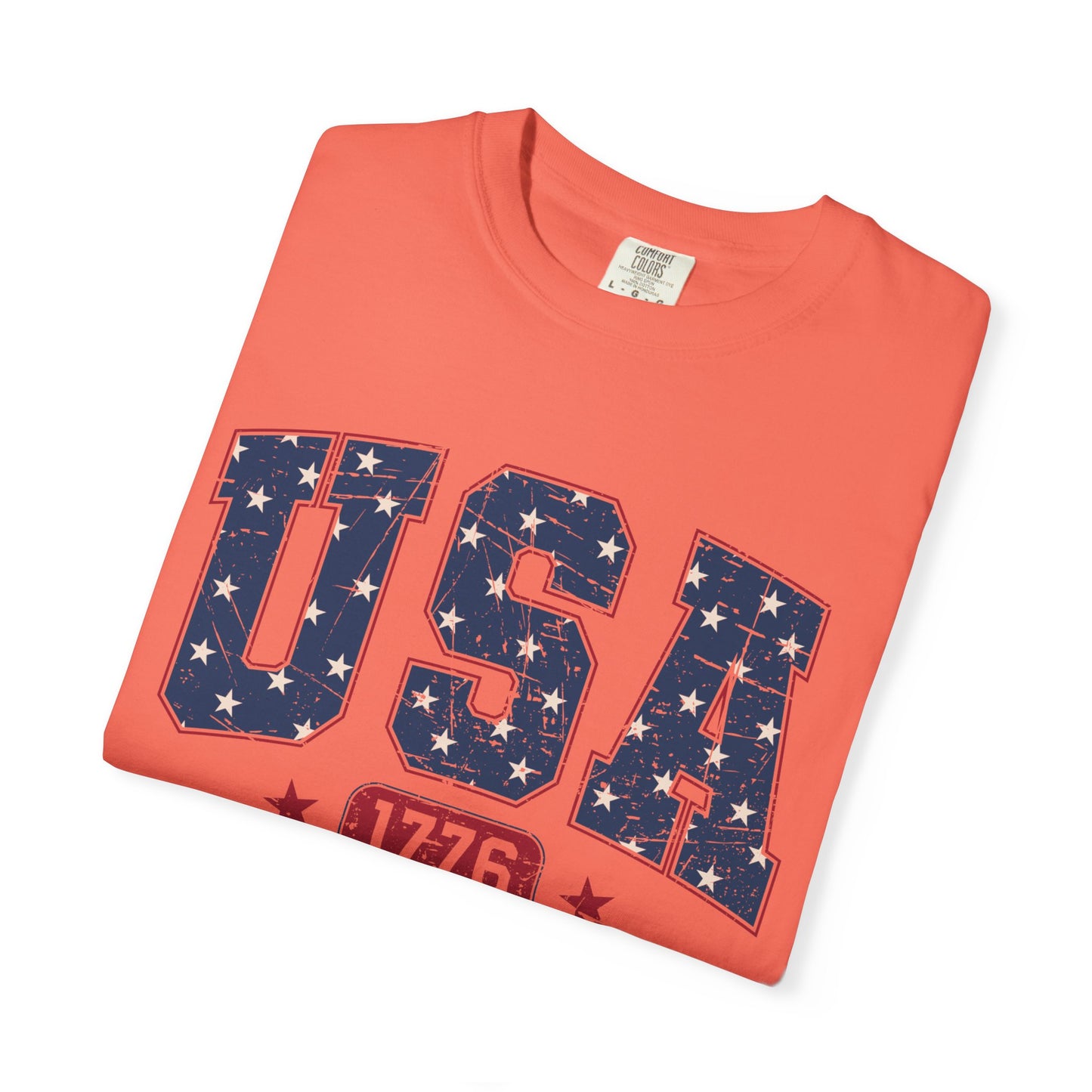 USA Comfort Colors Shirt, Red White and Blue, America Shirt, 4th of July Tee,mothers day, mommy and me, mom, 4th of july, patriotic