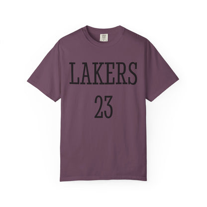 Lakers Basketball Team Shirt , James Basketball shirt, Lakers Custom Shirt, Custom text Shirt, comfort custom text, Los Angeles Basketball