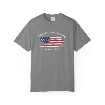 Comfort Colors® Rejecting Kings Since 1776 Protest Shirt, 4th July America Shirt, Anti Trump Shirt,  Pro Democracy Shirt, gift for her