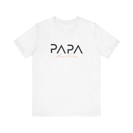 Personalized Dad Shirt with Name, Father T-Shirt Gift, Customize Father Shirt, Custom Text Shirt, Custom Name Shirt,  Father Day Gift