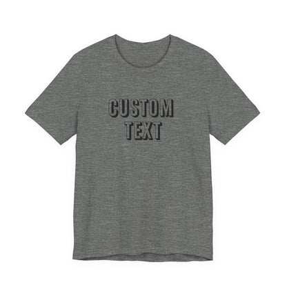 Custom Comfort Colors Shirt, Custom V Neck Shirt, Custom T Shirt, Add Your Own Text, Personalized Shirt , Boho , Adult Shirt, Custom Tee